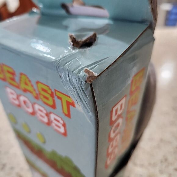 Zac & Evan Plush Dragon Printed Boys Kids Slide Slipper Beast Boss Size Medium - Picture 3 of 8